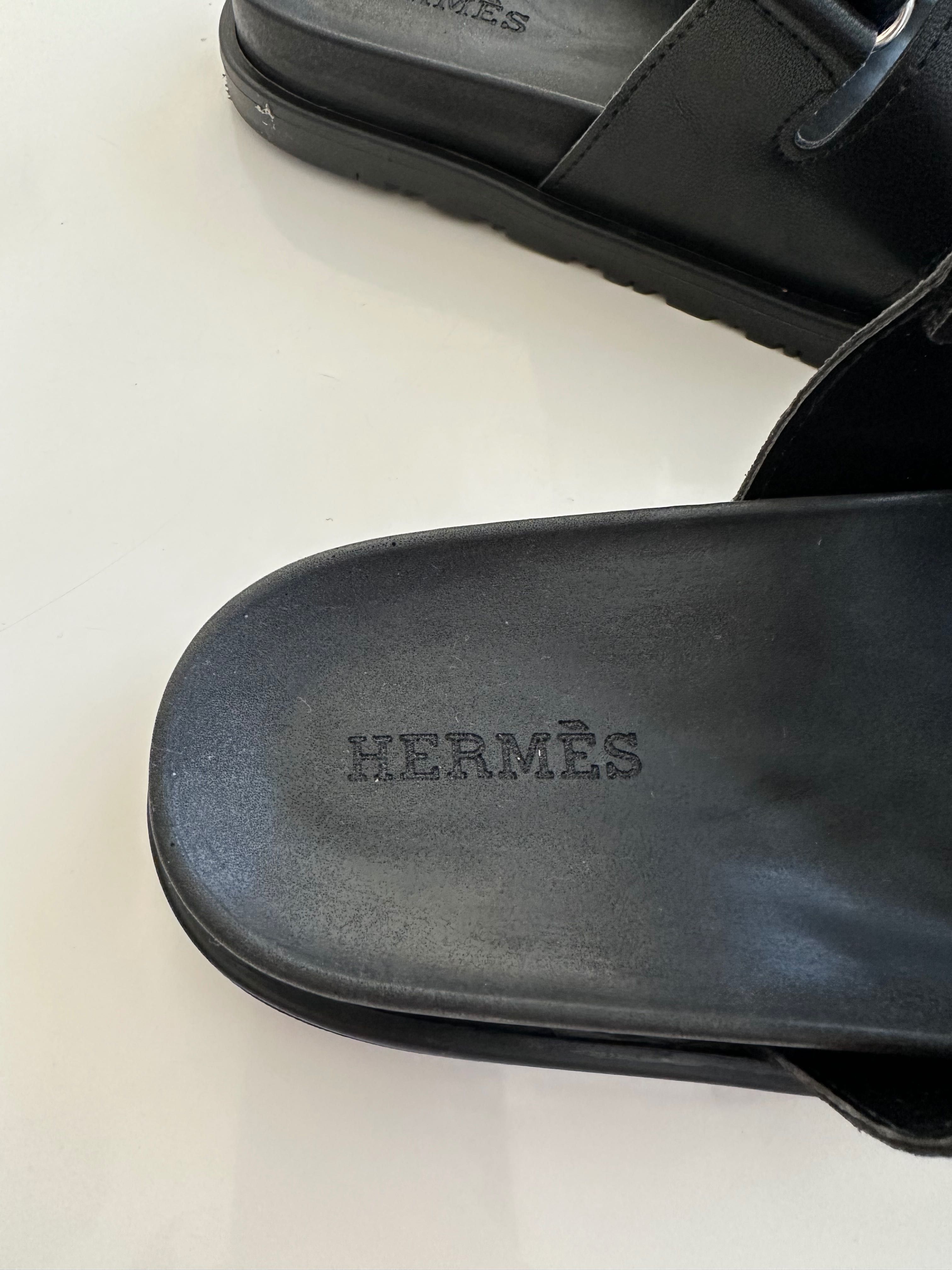 Чехли Hermes черни 38
