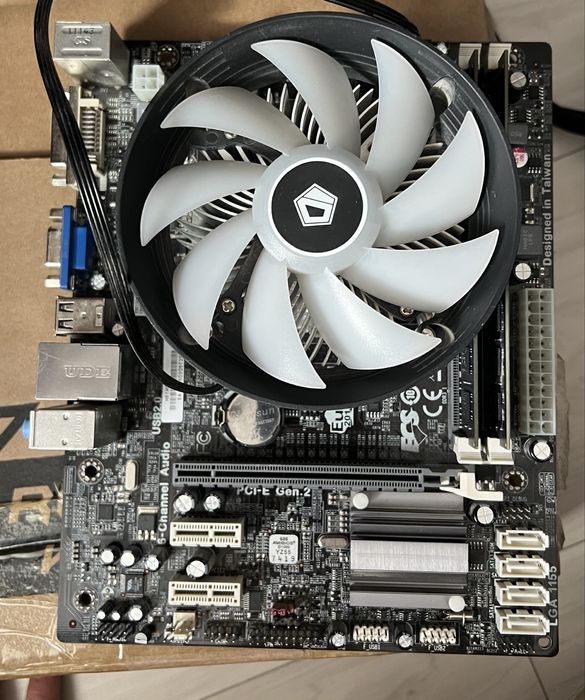 Комплект материнская плата 1155+i7 3770+16gb процессор+озу+блок питани