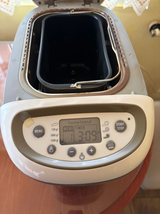 Хлебопекарна Moulinex Home Bread Baguette, 1600 W, 1.5 кг, 16 програми