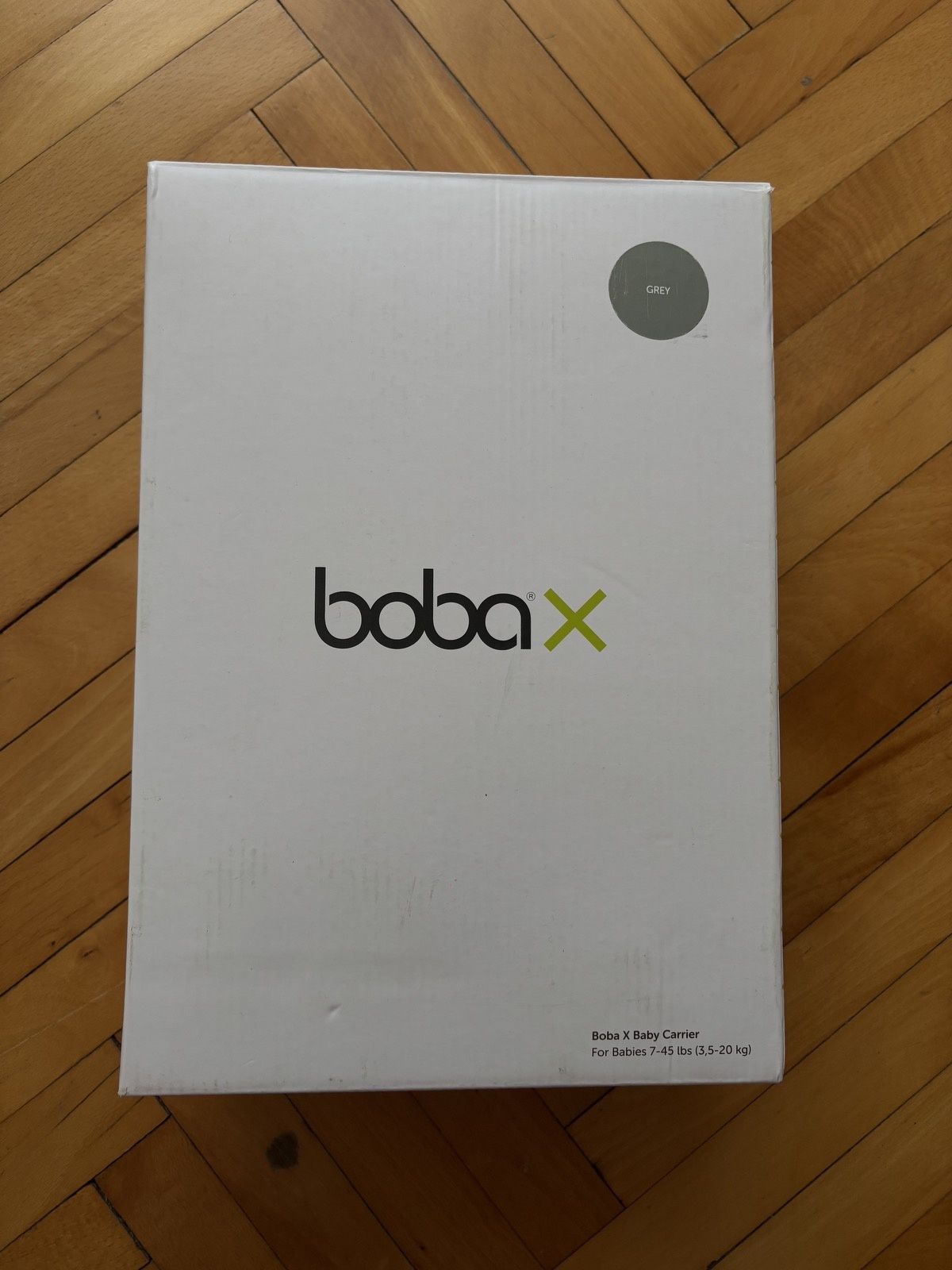 Ергономична раница Boba X Grey