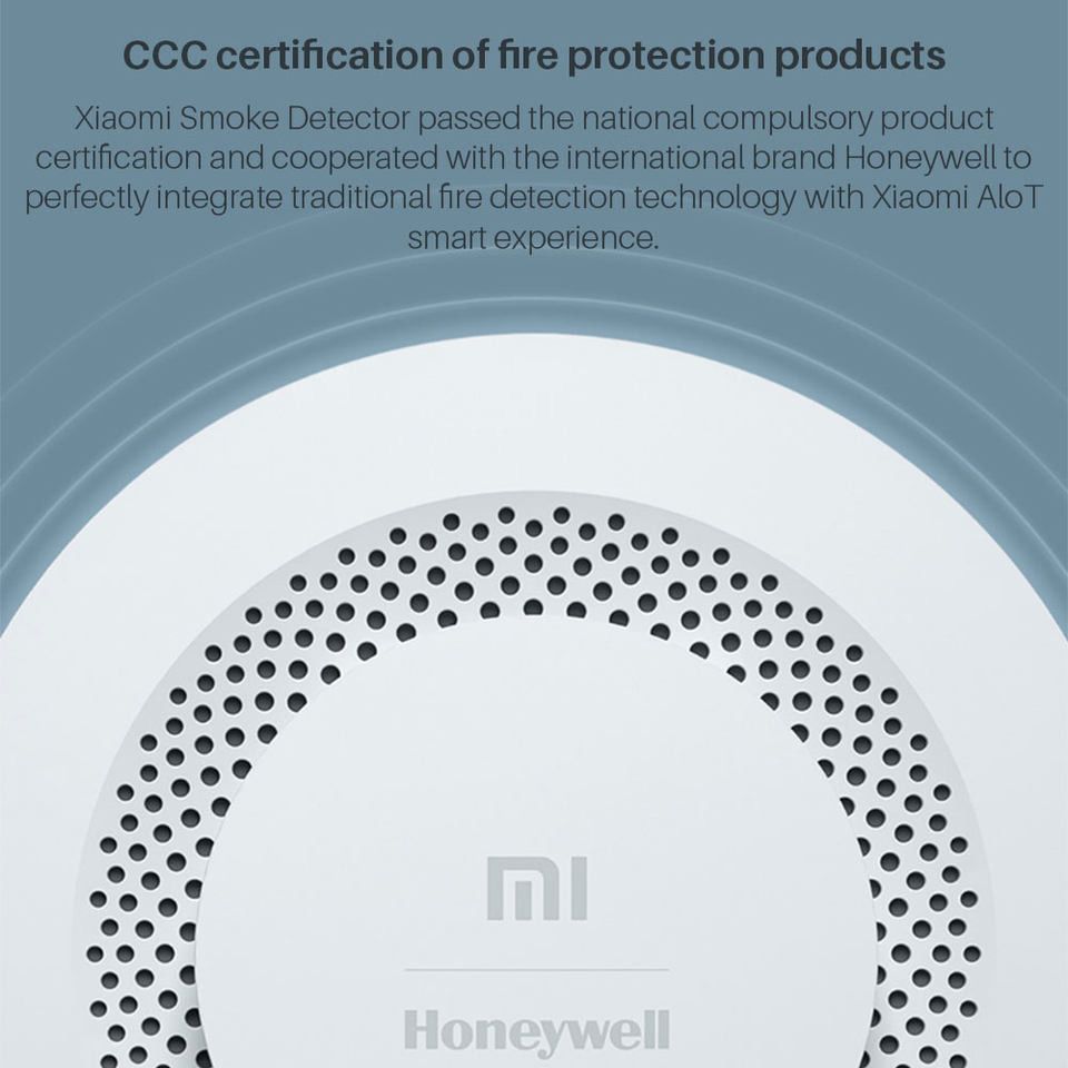 Пожарная сигнализация Xiaomi Mijia Honeywell, датчик дыма