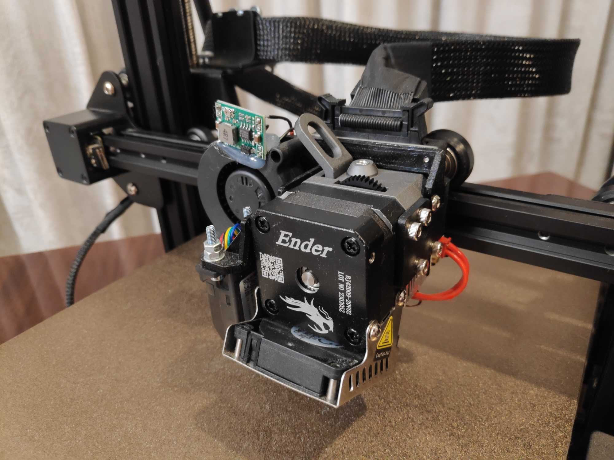 Прокачанный 3д принтер Ender 3 Neo Sprite Extruder