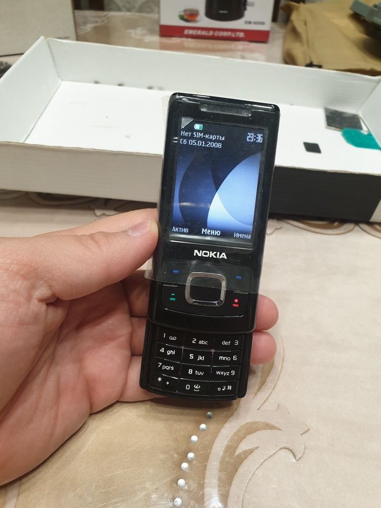 Продается Nokia 6500 slide (imei-зарегистрирован) Black