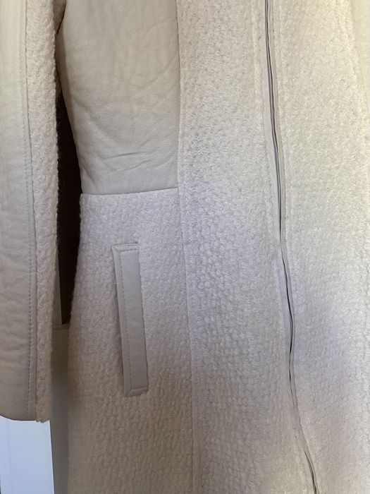 Дамско бяло палто - Riva 95