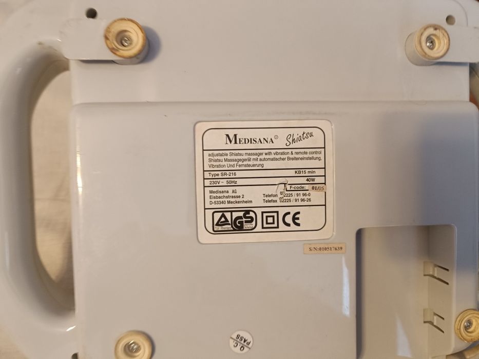Medisana masaj gât și picioare