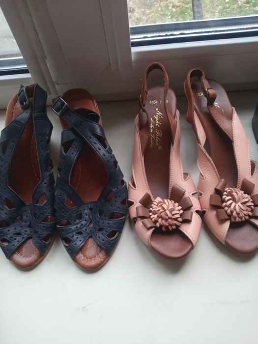 Обувь женская  разная б/у и новая размер 37, 38, 39. Срочно!