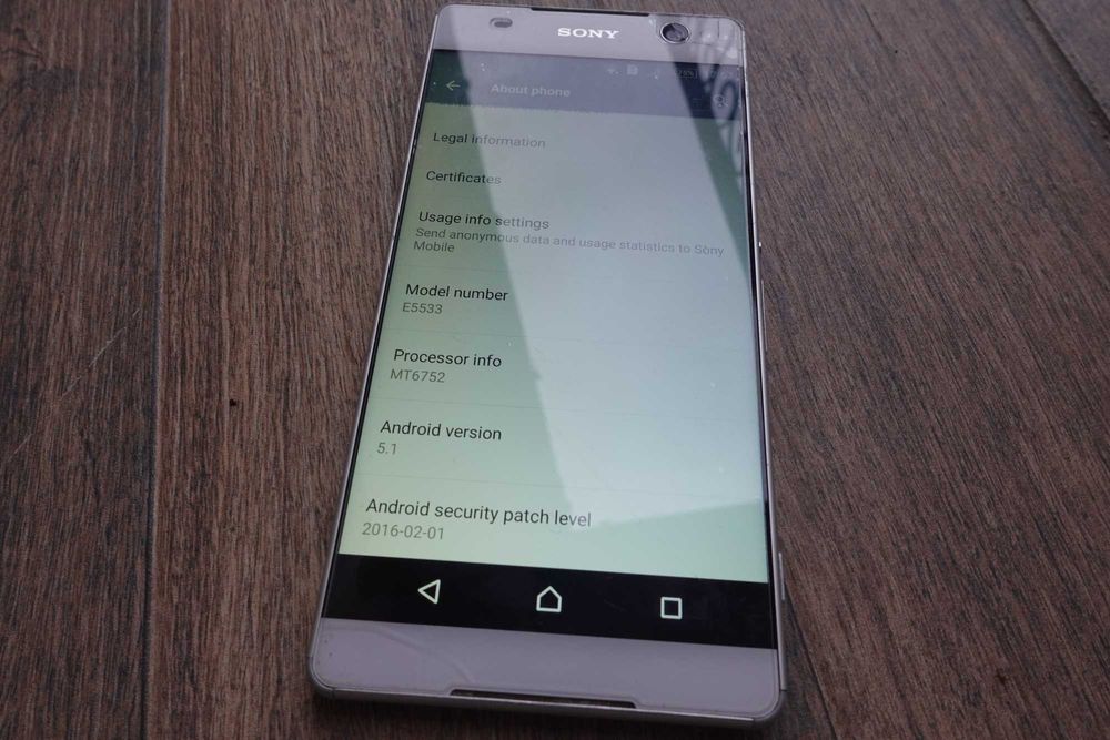 Sony Xperia C5 Ultra 13mp camera selfie