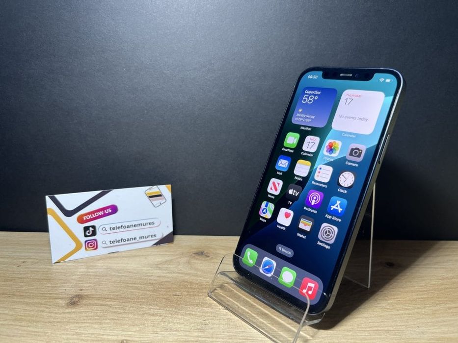 iPhone 12 64Gb Black 3 ani garanție, Telefoane Mureș
