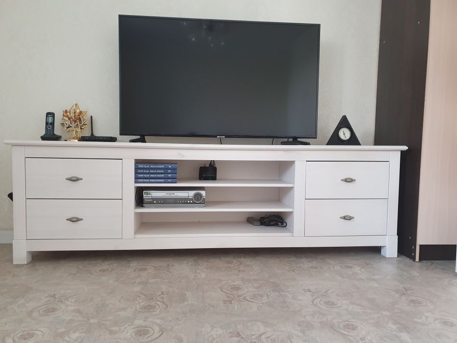 Тумба ТВ натуральное дерево