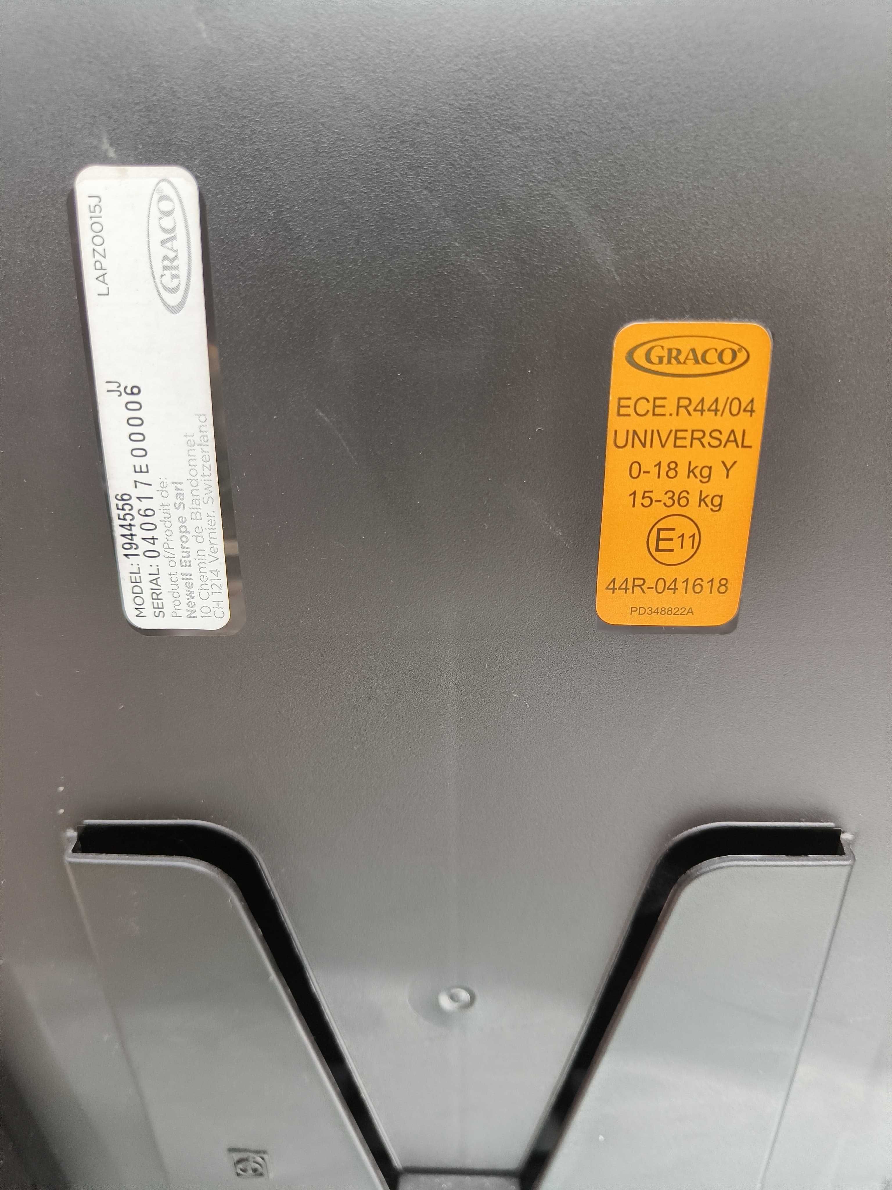 Scaun auto, Graco Milestone 0-36 kg