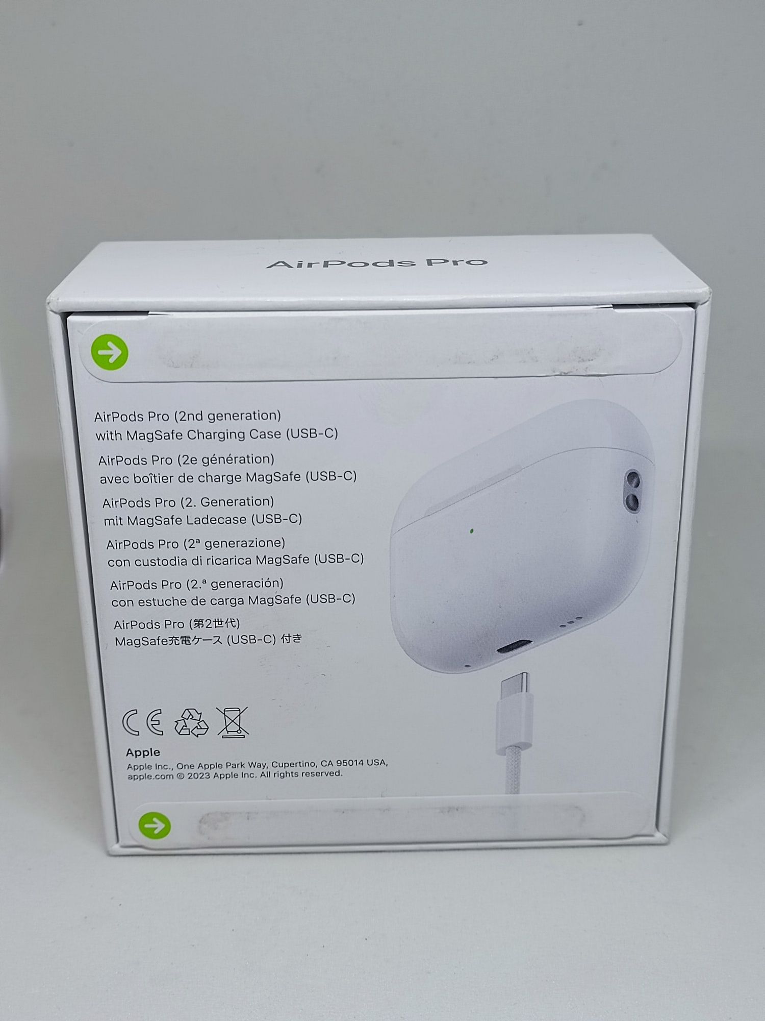 Чисто нови запечатани True wireless слушалки APPLE AIR PODS PRO 2ND GE