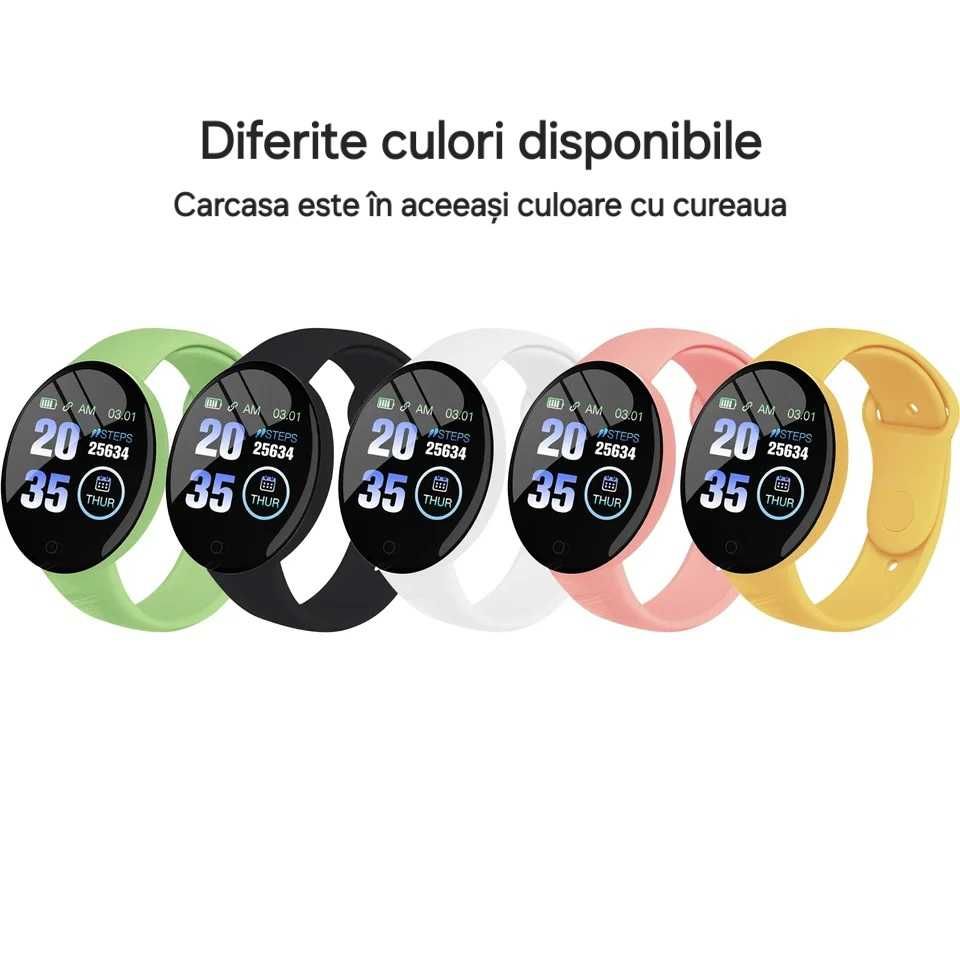 Smartwatch ieftin și bun. Bluetooth. Apeluri&mesaje. Fitness/sănătate