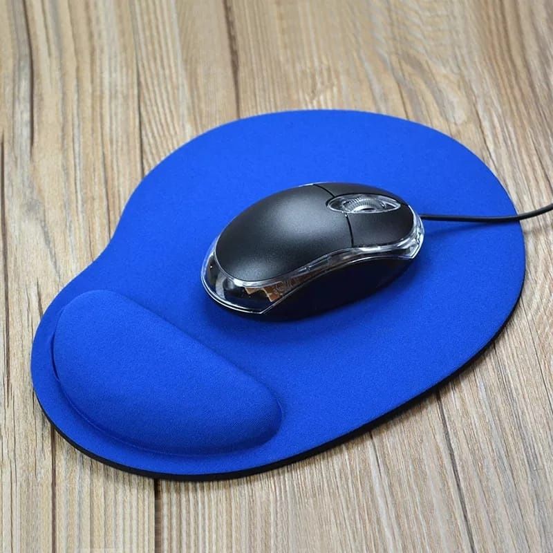 Mouse Pad cu gel și spuma / Mouse Pad Confort A+++ Negru