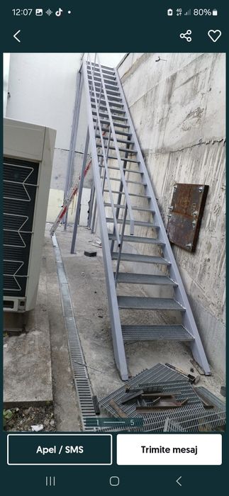 Scări metalice profesionale