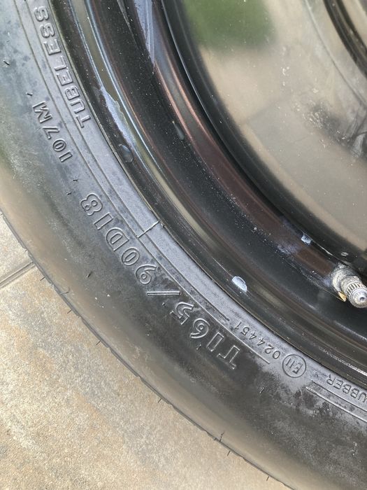 Roata Rezerva Slim Toyota Lexus Nissan Honda 165 90 r18