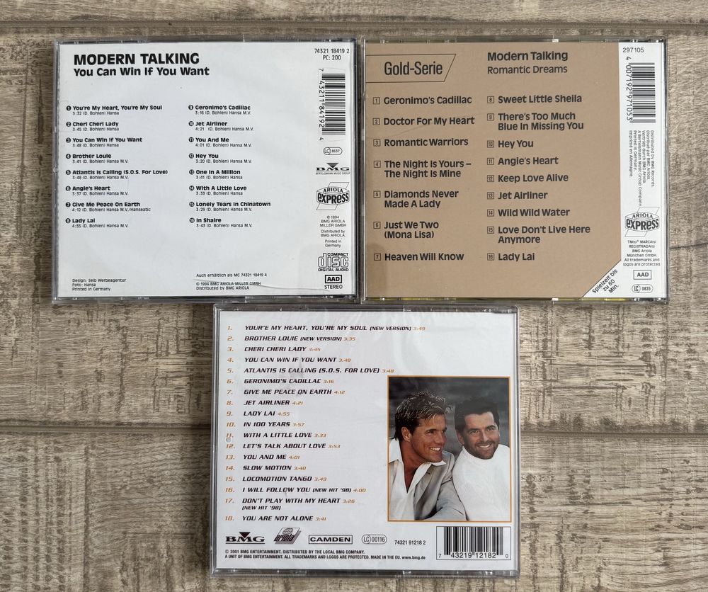 Cd-uri originale italo-disco - Modern Talking