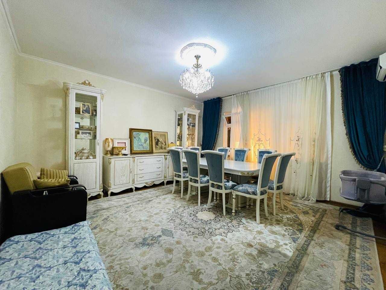 Мирабад, 94 м², евро, ипотека возможна метро Ойбек 4-комн с ремонтом