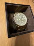 Часовник Michael Kors Lexington Gold-Tone Watch