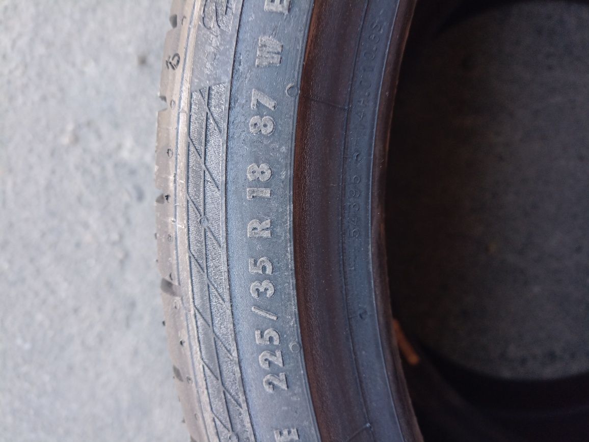 4 anvelope de vara NOI Continental 225/35 R18 dot 0319