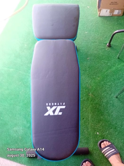 Banca de exercitii multifunctionala Fitness pentru bicepsi, spate, pic