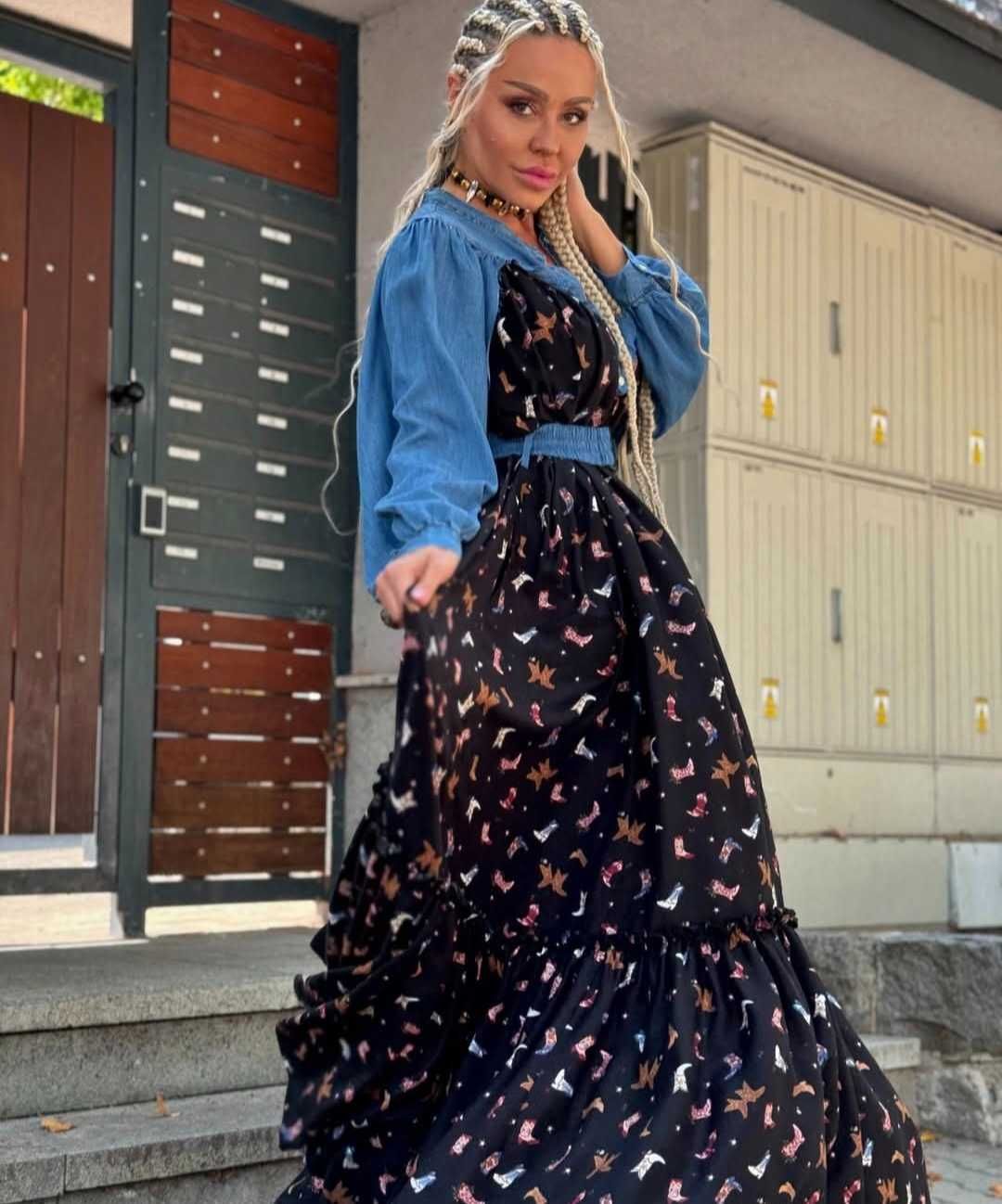 Рокля на джофра  л размер