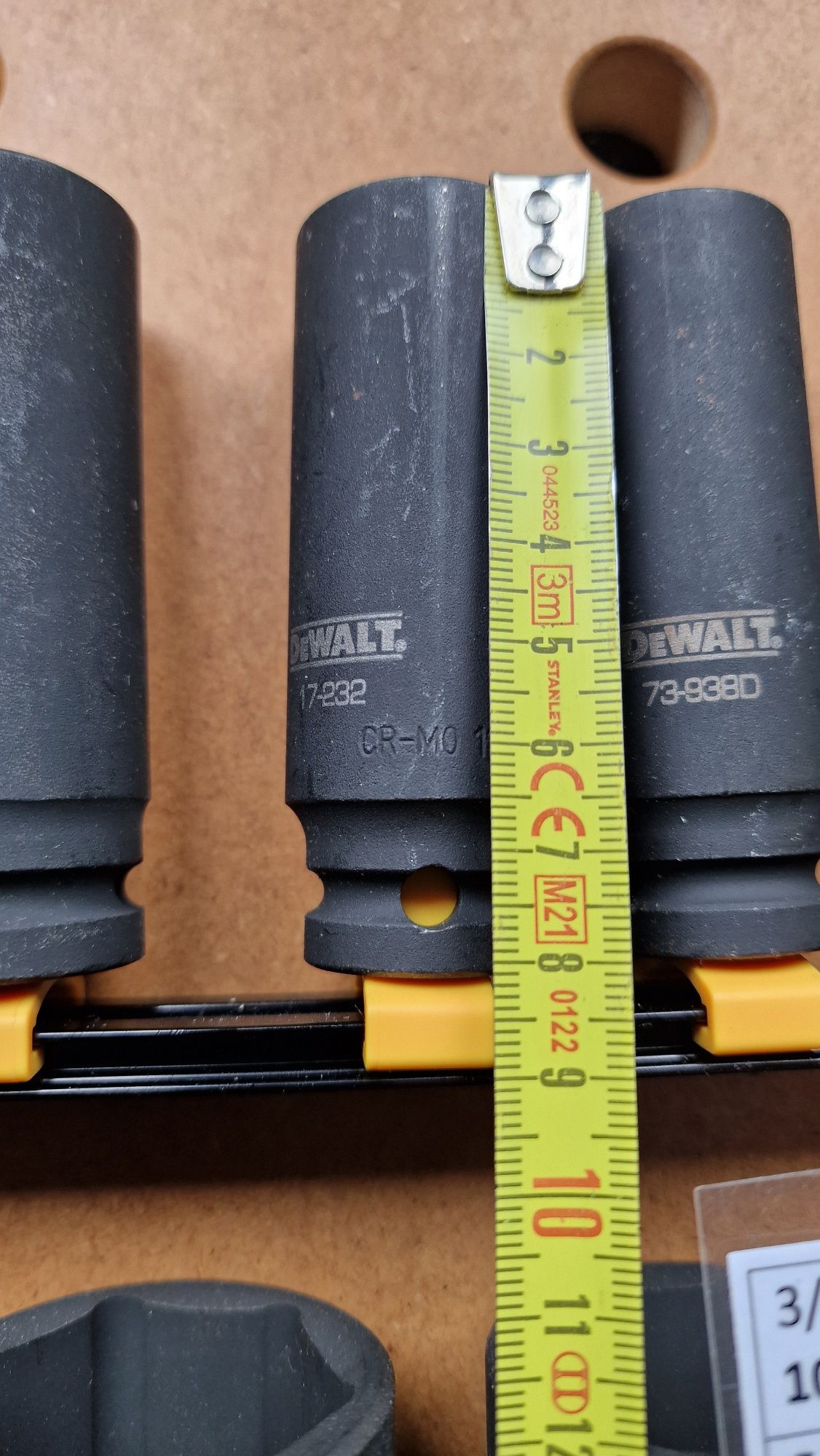 Dewalt chei tubulare de impact prindere 1/2 "