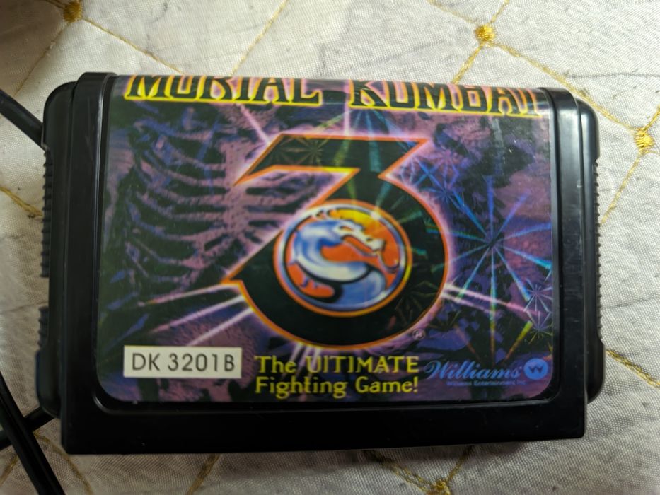 SЕGA с mortal kombat 3 ultimate