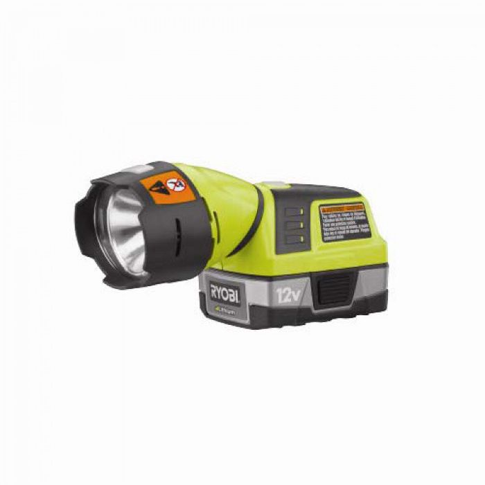 Акумулаторен фенер Ryobi 12Volt Lithium ion Риоби 12 Волта.