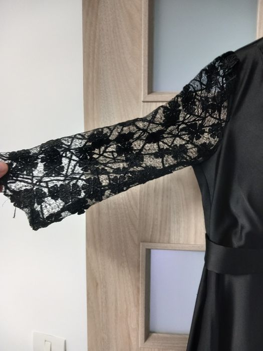 Rochie Neagra Neagra Eleganta