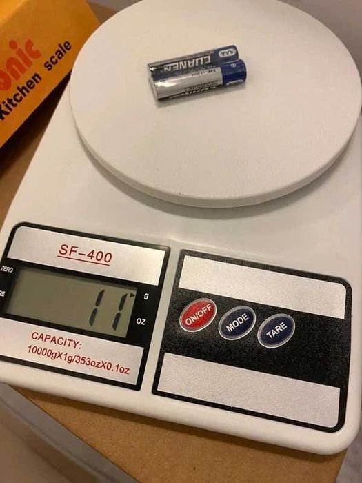 Cantar electronic de bucatarie 7 kg cu 2x baterii AA Incluse NOU