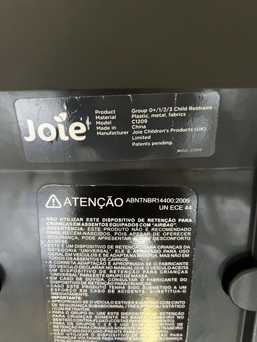 Scaunel auto pentru copii Joie