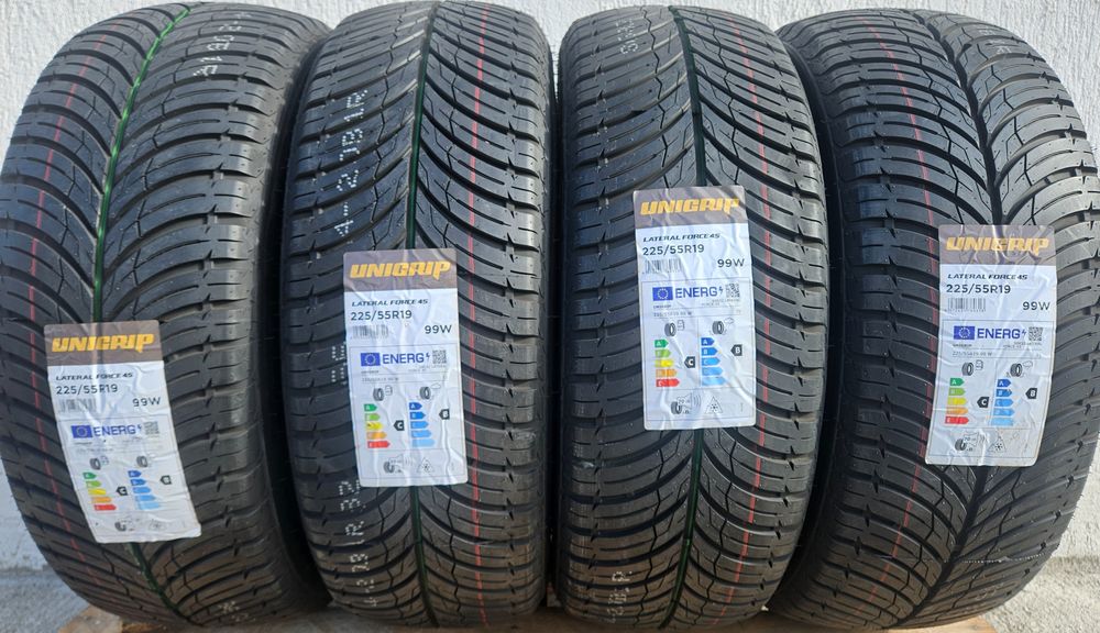 225/55 R19 , 99W, UNIGRIP Lateral Force 4S, Anvelope all season M+S