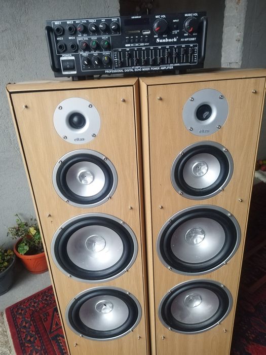 Sistem audio cu Bluetooth USB și card SD.