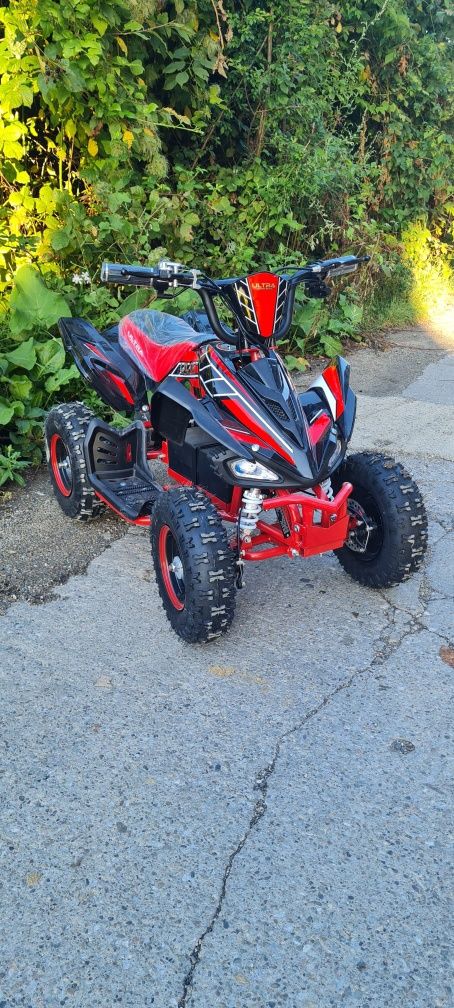 Atv Quad adus din electric de 1000w și roti de 6 inch cu 3 viteze