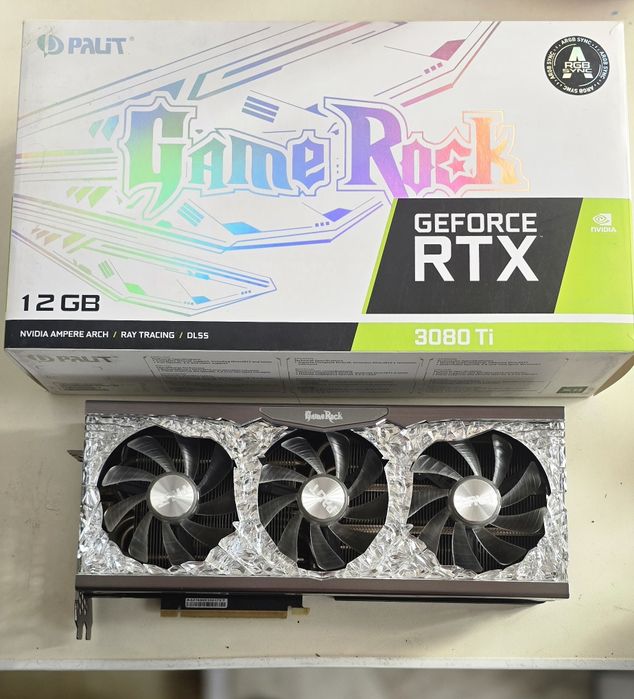 Видеокарта Palit GeForce RTX 3080 Ti GameRock 12G NED308T019KB-1020G 1