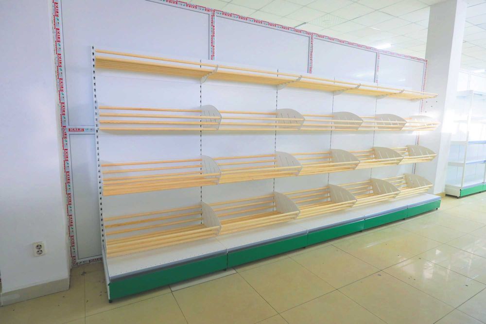 Торговое оборудование для магазина, стеллаж, прилавок витрина asto