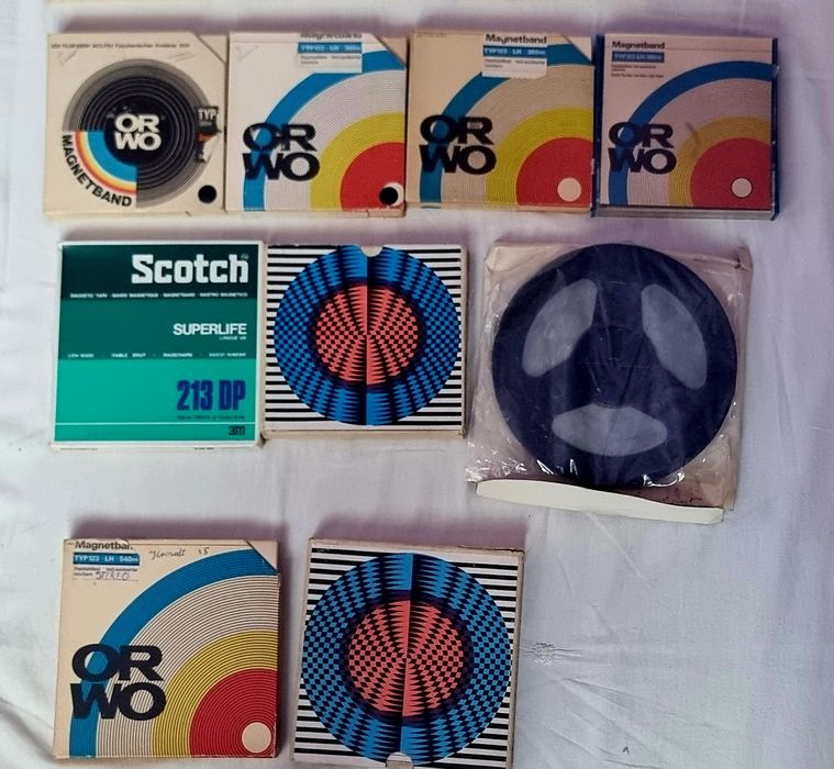 Lot benzi de magnetofon noi