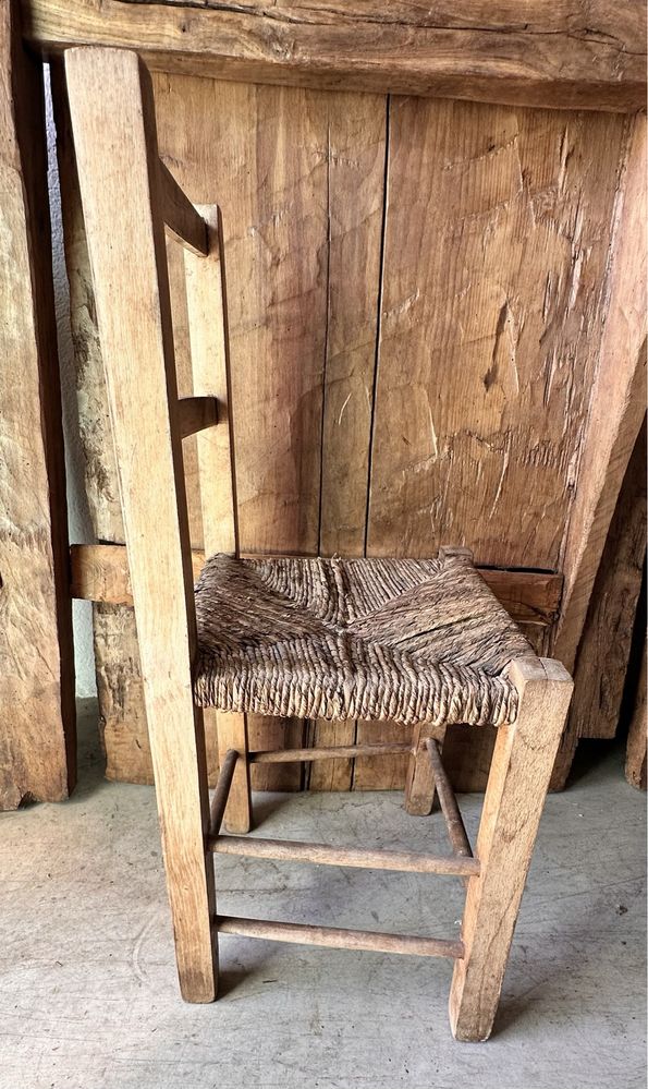 Scaun taranesc lemn 2 bucati