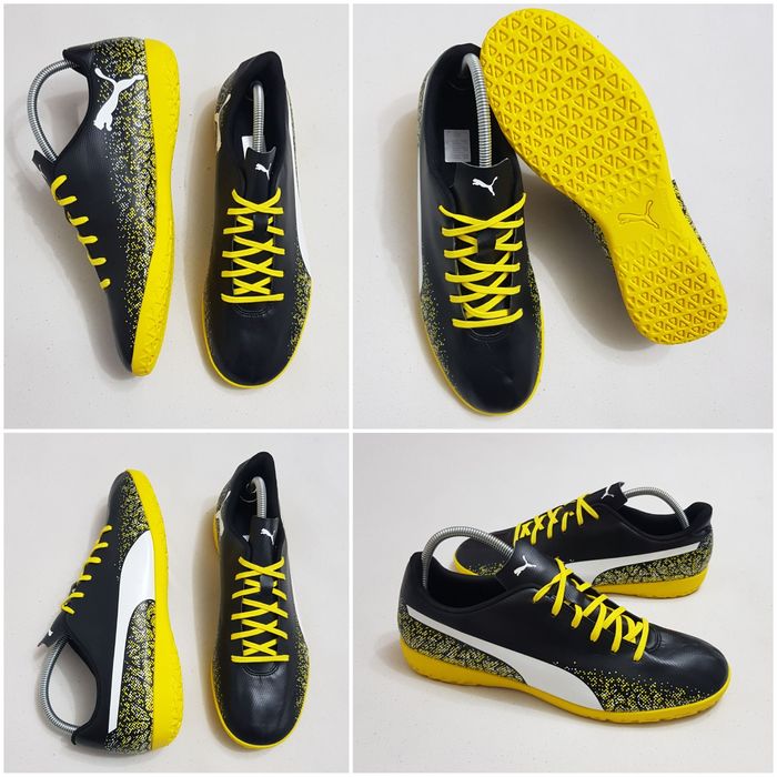 Ghete Noi fotbal Puma Truora IT, încălțăminte de sală profi mărimea 46