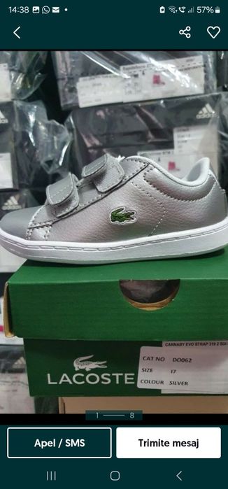 Incaltaminte copii Lacoste