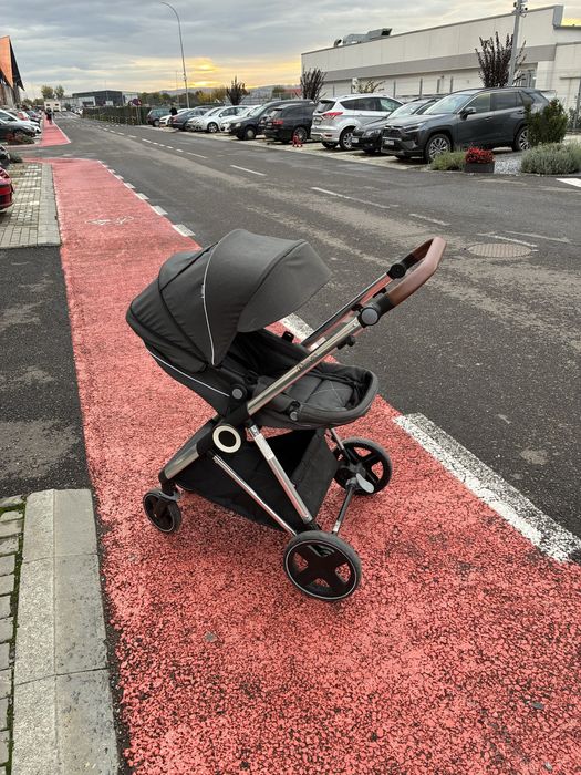 Carucior copii 3 in 1, reversibil - BABYGO