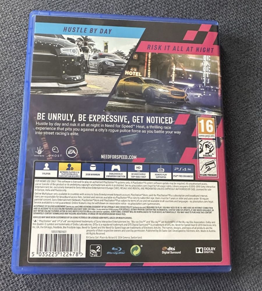 Need for Speed heat ps4