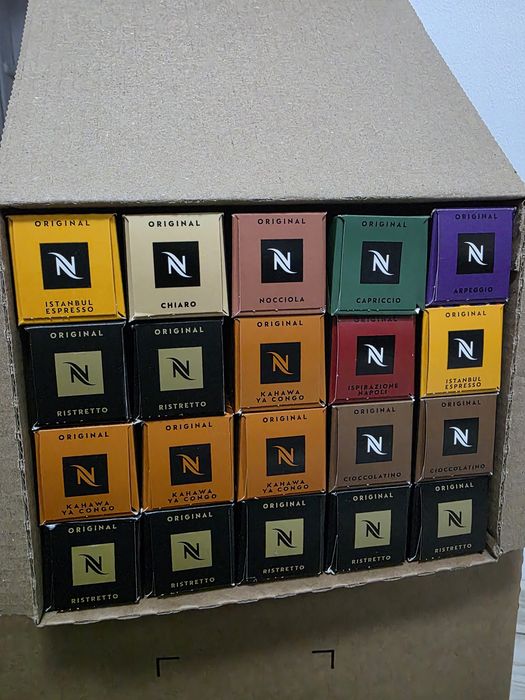 Vând capsule Nespresso Original