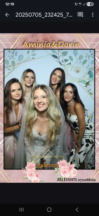 Oglinda magica ,platforma 360° , tort shot-uri