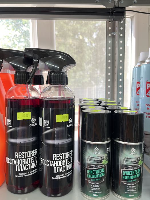 Очиститель кондицонера,восстановитель пластика,Автохимия
