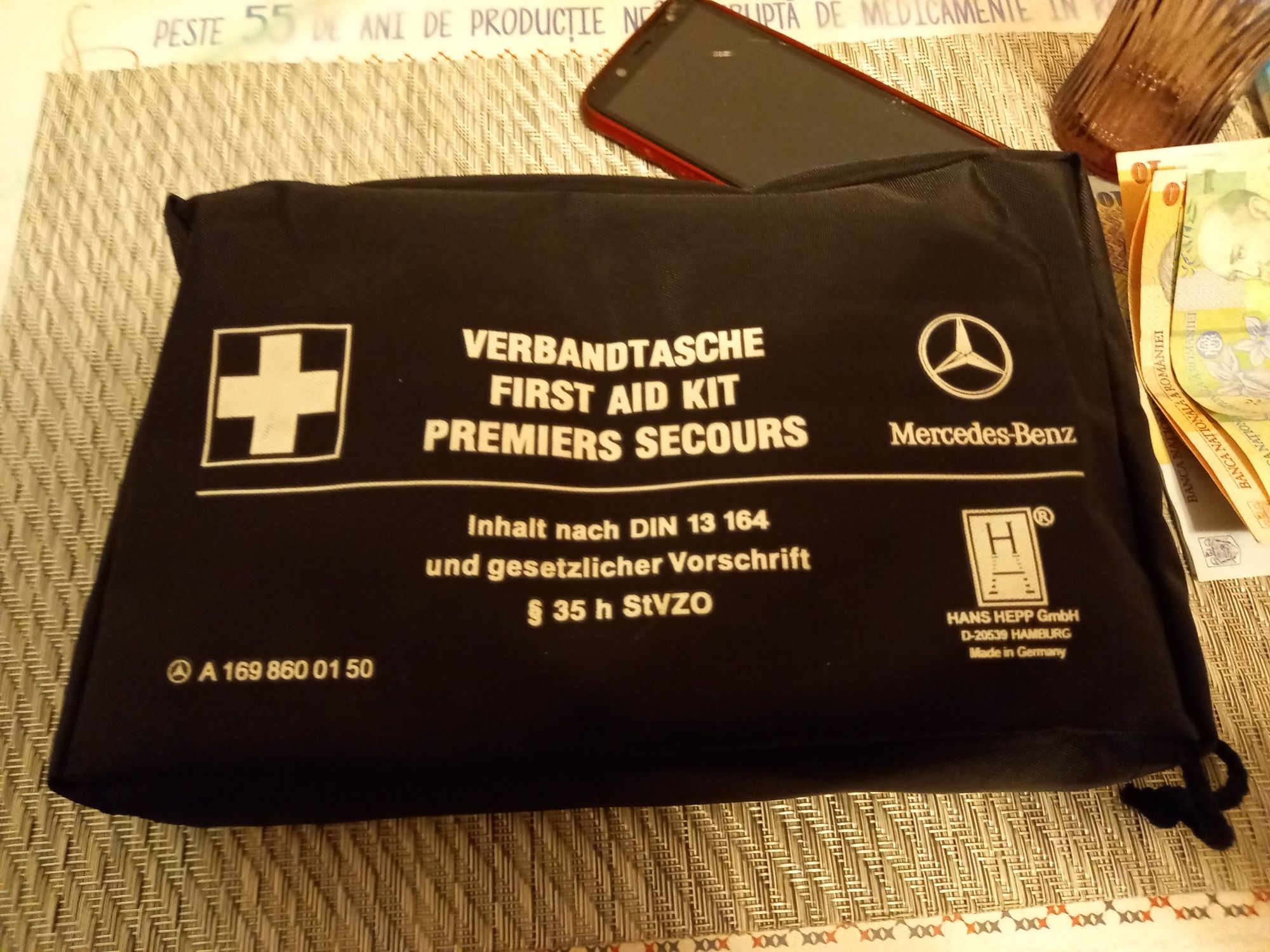 Trusă medicală auto, Mercedes-Benz