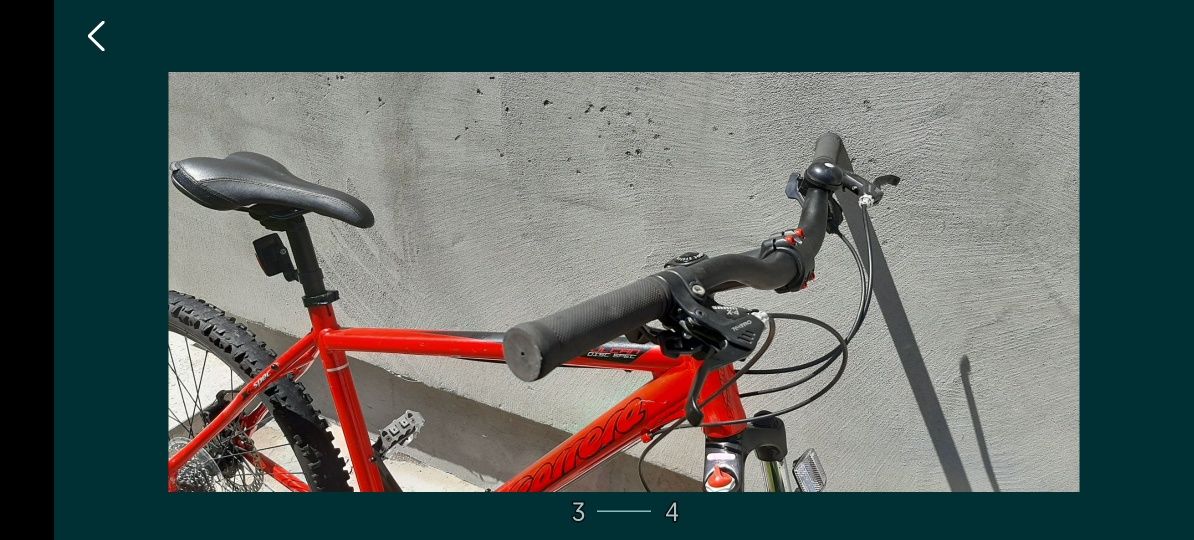 Bicicleta Carrera 26" cadru 18 frane discuri