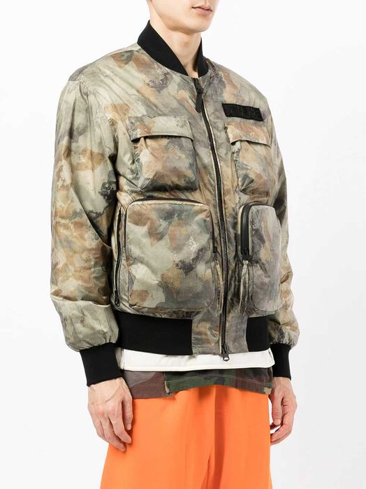 Mackage Baxter Camo Down Bomber Jacket бруталното яке - М и L