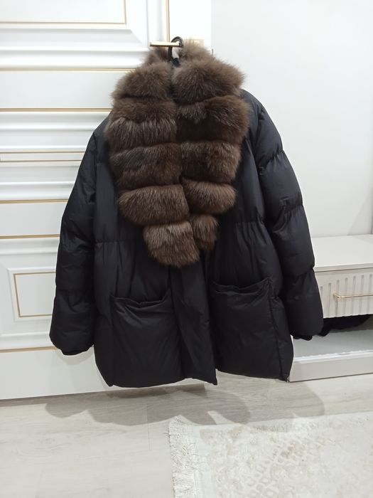 Куртка зимный под собол мех