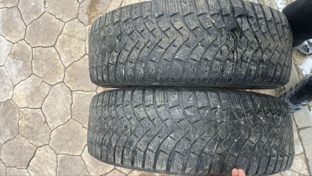 покрышка шипы шины продам 2 шт 1 шишка есть